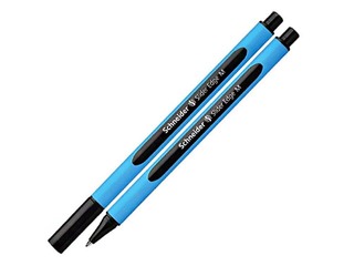 Lodīšu pildspalva Schneider Slider Edge F, 0.7 mm, melna