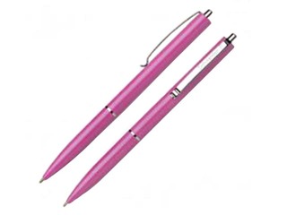 Lodīšu pildspalva Schneider, K15, rozā korpuss, zila