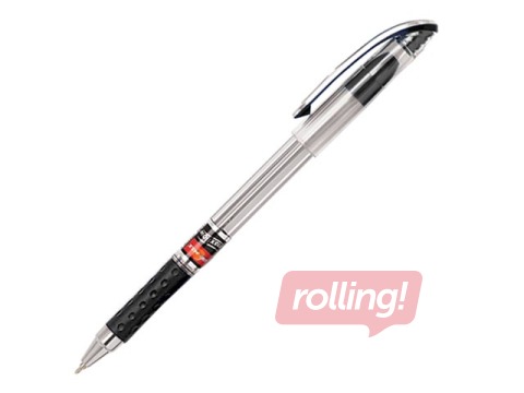 Lodīšu pildspalva Unimax Maxflow GP Clear, 0.7 mm, melna