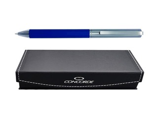 Lodīšu pildspalva Concorde Boss, 1.0 mm, zils korpuss, zila