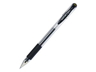 Gēla pildspalva UNI UM-151 Signo DX, 0,38, melna