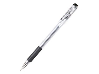 Gēla pildspalva Pentel Hybrid Grip K116, melna
