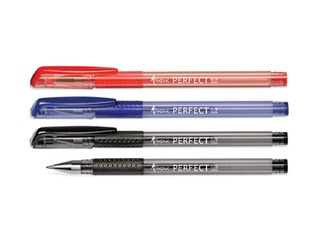Gēla pildspalva Forpus Perfect, melna