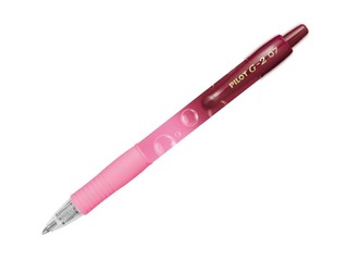 Gēla pildspalva Pilot, G2 Bubble, Pink, zila tinte, 0.7mm