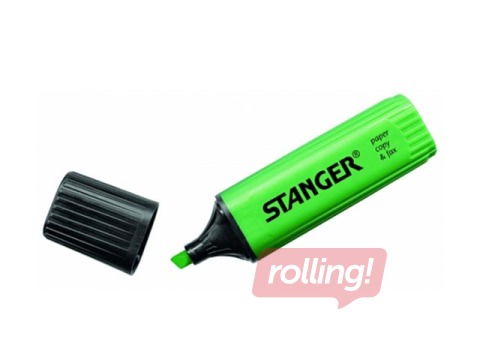 Teksta marķieris Stanger, 1-5 mm, zaļš