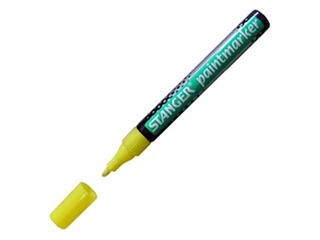 Paint marker Stanger PAINT, 2-4mm, yellow