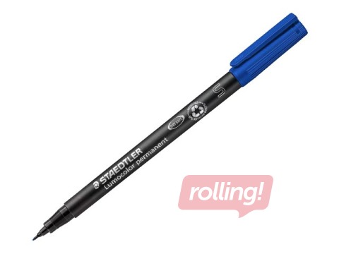 Noturīgais marķieris Staedtler Lumocolor 313, zils, 0.4mm