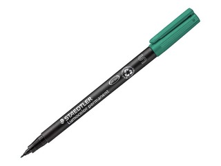 Noturīgais marķieris Staedtler Lumocolor 313, zaļš, 0.4mm