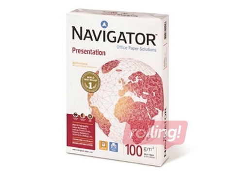 Papīrs Navigator Presentation, A4, 100 g/m2, 500 loksnes
