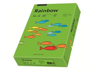 Papīrs Rainbow 78, A4, 80 g/m2, 500 loksnes, spilgti zaļš