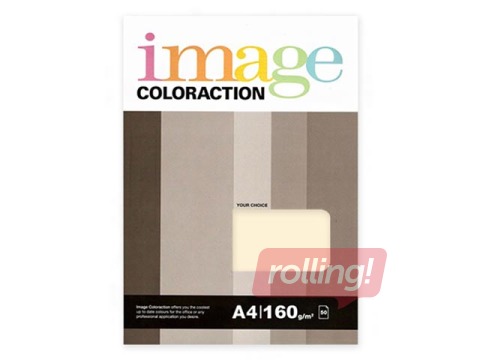 Papīrs Image Coloraction 54, A4, 80 g/m2, 50 loksnes, brūni dzeltens