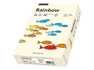 Papīrs Rainbow 03, A4, 160 g/m2, 250 loksnes, krēmkrāsas