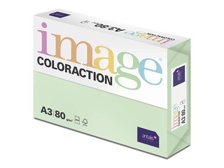 Papīrs Image Coloraction, A3, 80g/m2, 500 loksnes, pasteļzaļš