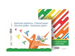 Апликационная бумага SM·LT A4, 8 листов, разные цвета