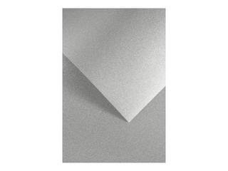 Self-adhesive glitter paper A4 150 g/m2, silver, 10 sheets