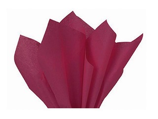 Silk paper decorative Bordeaux 158, 18 g/m2, 50 x 75 cm, 24 sheets