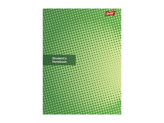 Тетрадь Unipap A5, Students Notebook, в клетку, 60 листов, зеленый