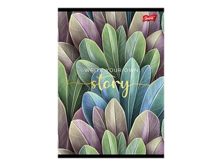 Klade Unipap A5, Tropical Garden Story, rūtiņu, 80 lapas