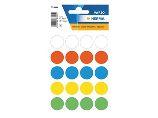 Uzlīmes - aplīši Herma, 19 mm, dažādas krāsas