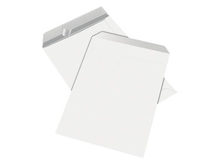Aploksnes pašlīmējošas ar lentu C4, papīra, 250 gab., baltas