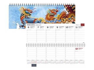 Galda kalendārs Memo Card, Dragon
