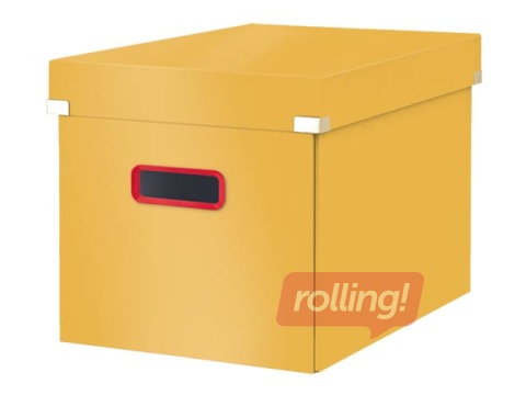 Uzglabāšanas kaste Leitz Cosy Cube L, dzeltena