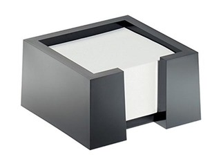 Kastīte piezīmju papīram Durable Cubo, 115 x 60 x 115 mm , melna
