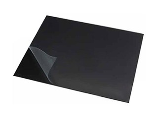 Настил для стола Rillstab, с прозрачной плёнкой, 52x65 см, чёрный