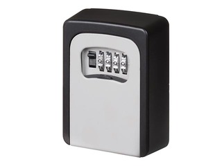 Atslēgu kaste ar kodu atslēgu, 40x90x115mm, melna/pelēka