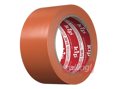 Līmlente - aizsarglente Kip Premium 3815, PVC, oranža