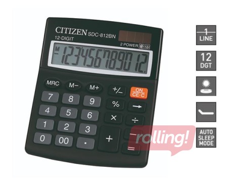 Kalkulators Citizen SDC-812 BN
