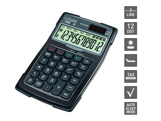 Kalkulators Citizen WR 3000, ūdens izturīgs