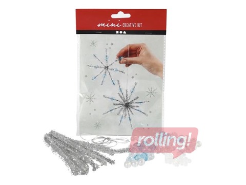 Radošais komplekts Mini Craft Kit Snowflakes