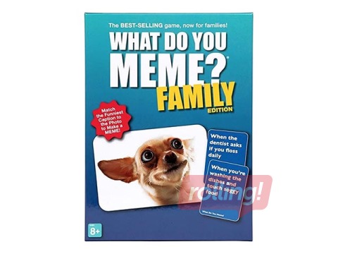 Galda spēle What Do You Meme? Family Edition