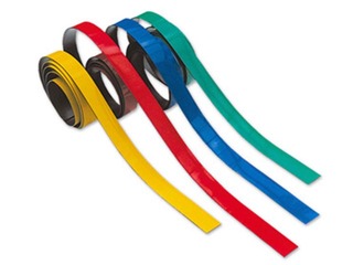 Magnētiskas tāfeļu lentes, 4 x 60 cm, dažādas krāsas