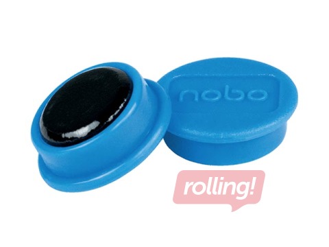 Magnēti Nobo, 13 mm, 10 gab., zili