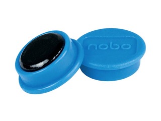 Magnēti Nobo, 13 mm, 10 gab., zili