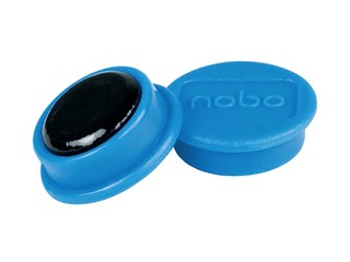 Magnēti Nobo, 23 mm, 10 gab., zili