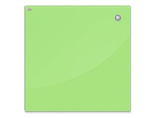Stikla tāfele 2x3, magnētiska, 45 x 45 cm, gaiši zaļa