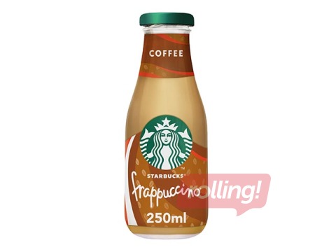 Aukstās kafijas dzēriens Starbucks Frappuccino ar kafijas garšu, 250ml