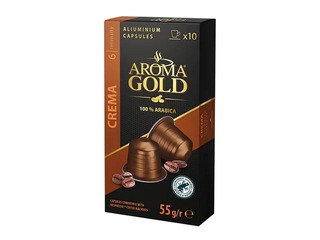 Kafijas kapsulas AROMA GOLD, Crema, 55g