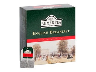 Tēja melnā Ahmad English Breakfast, 100 pac.
