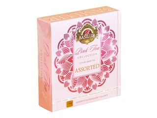 Tēja zaļā Basilur Premium Pink Tea Assorted, 40 pac