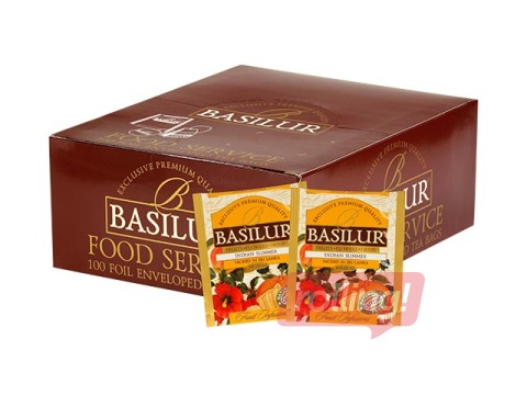 Augļu tēja Basilur Fruit Infusions Indian Summer, 100 pac