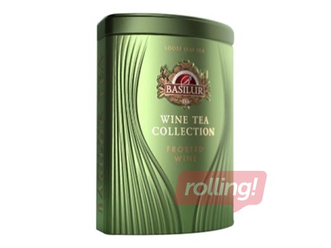 Zaļā tēja Basilur Wine Tea Collection Frosted Wine, 75 g