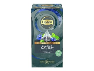 Tēja melnā Lipton Classic Earl Grey, piramīdas, 25 x 2g