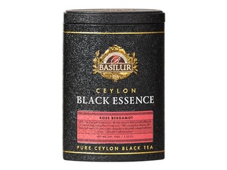 Melnā tēja Basilur Black Essence, Rožu bergamote, 100 g