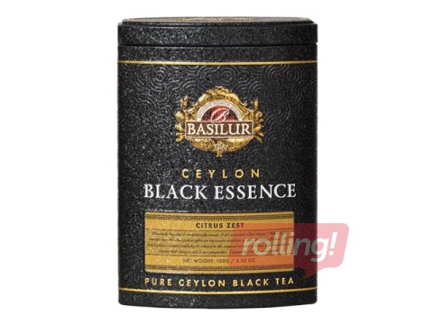 Melnā tēja Basilur Black Essence, Citrusaugļu pikantums, 100 g