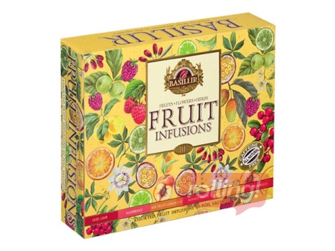 Augļu tēja Basilur Fruit Infusions, Vol III, 120g, 60 pac.