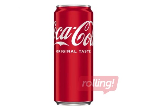 Dzēriens Coca-Cola, skārdene, 0.33l
